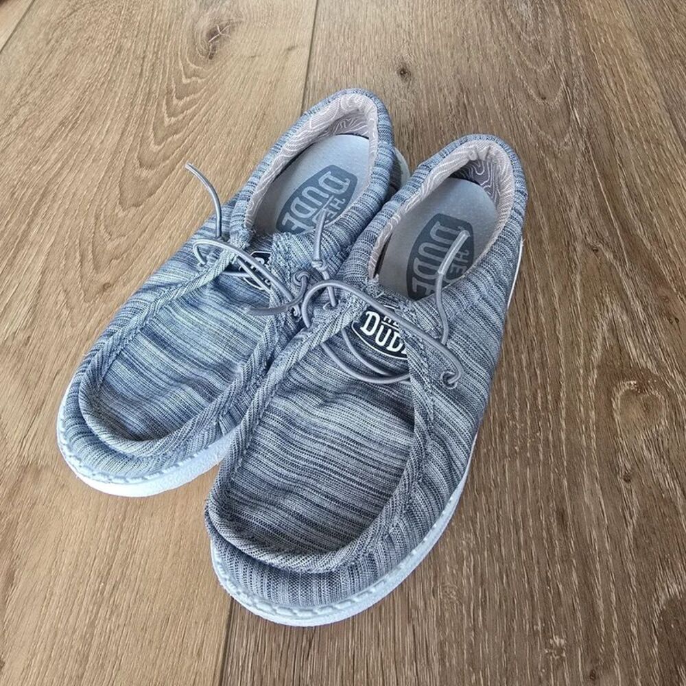 Hey Dude kids wally youth blend linen size 13